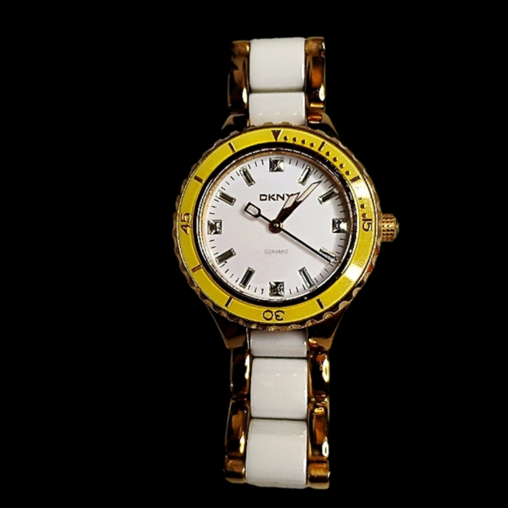 DKNY Rose Gold Plated Stainless Steel Women's Watch